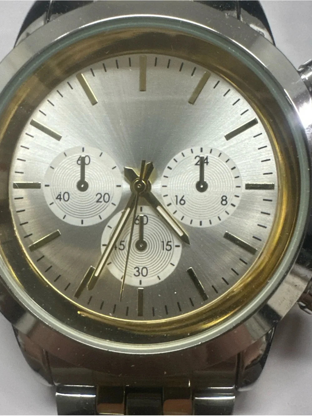 (175) George Two-Tone Stainless Steel  Watch - Silver & Gold
